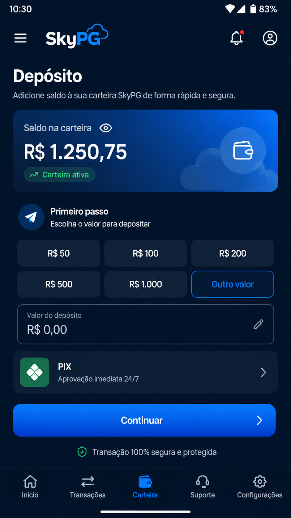 SkyPG screenshot