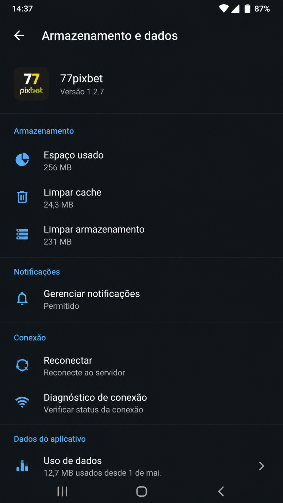 77pixbet screenshot