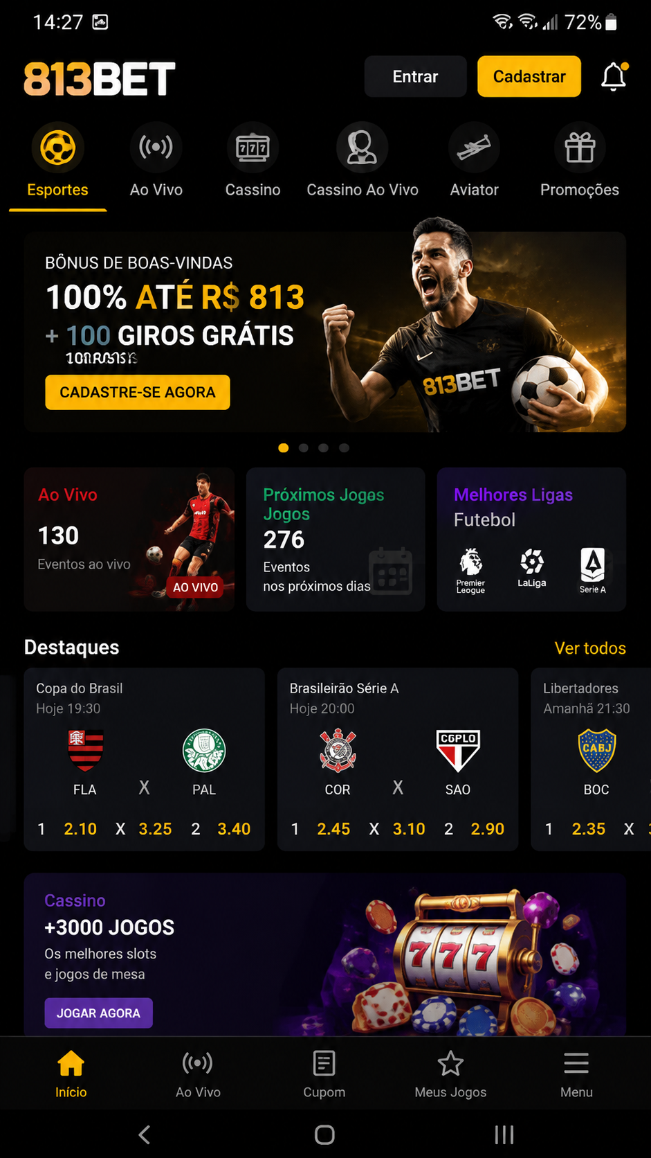 813bet screenshot