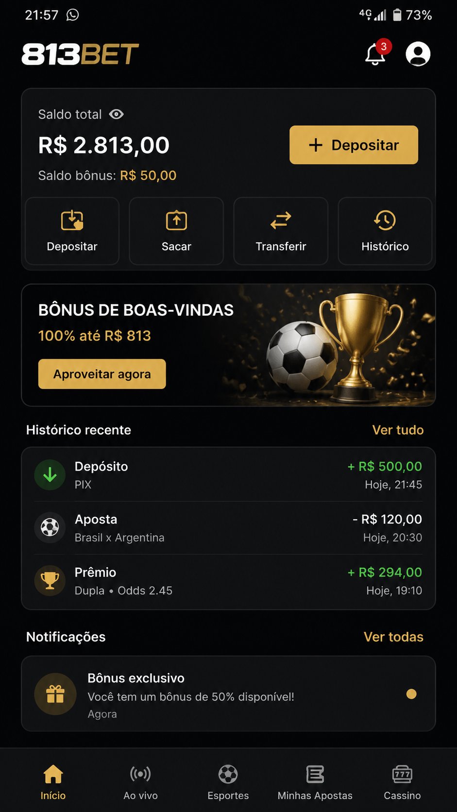 813bet screenshot