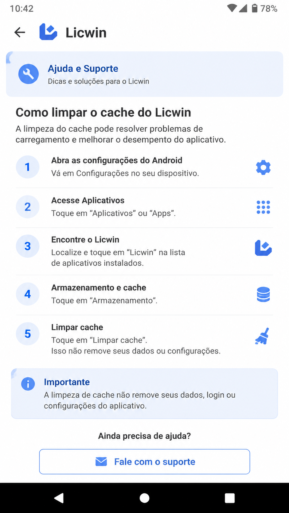 Licwin screenshot