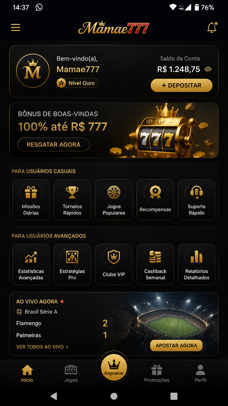mamae777 screenshot
