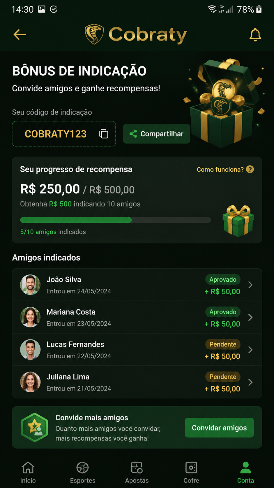 Cobraty screenshot