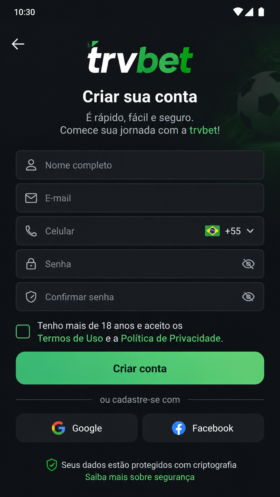 trvbet screenshot
