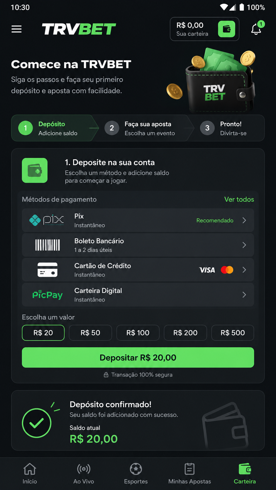 trvbet screenshot