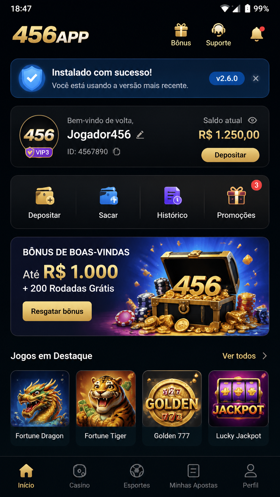 456app screenshot