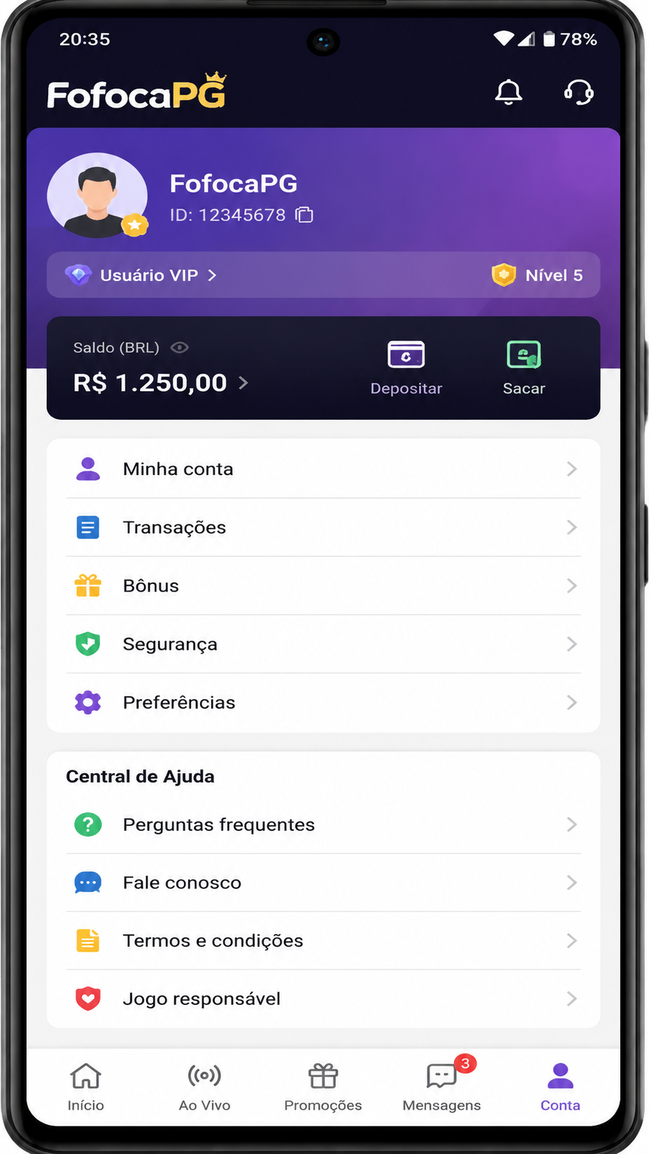 FofocaPG screenshot