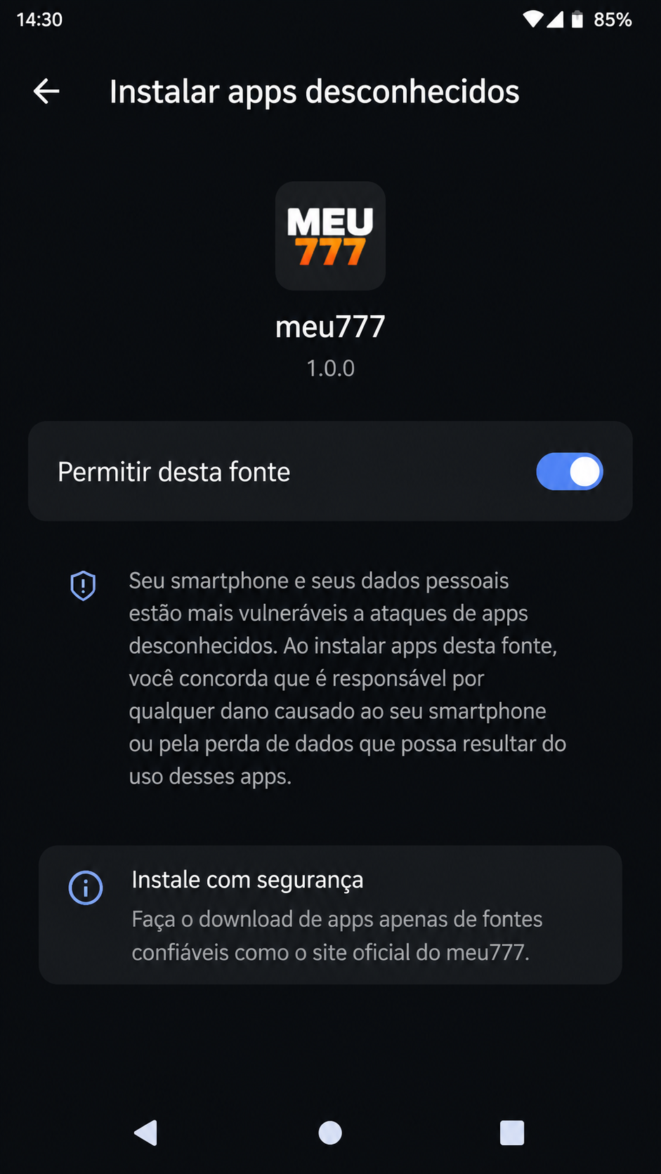 meu777 screenshot
