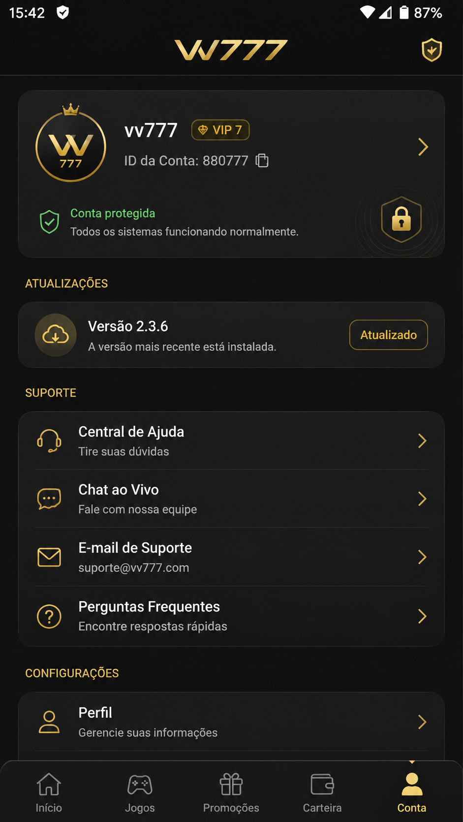 vv777 screenshot