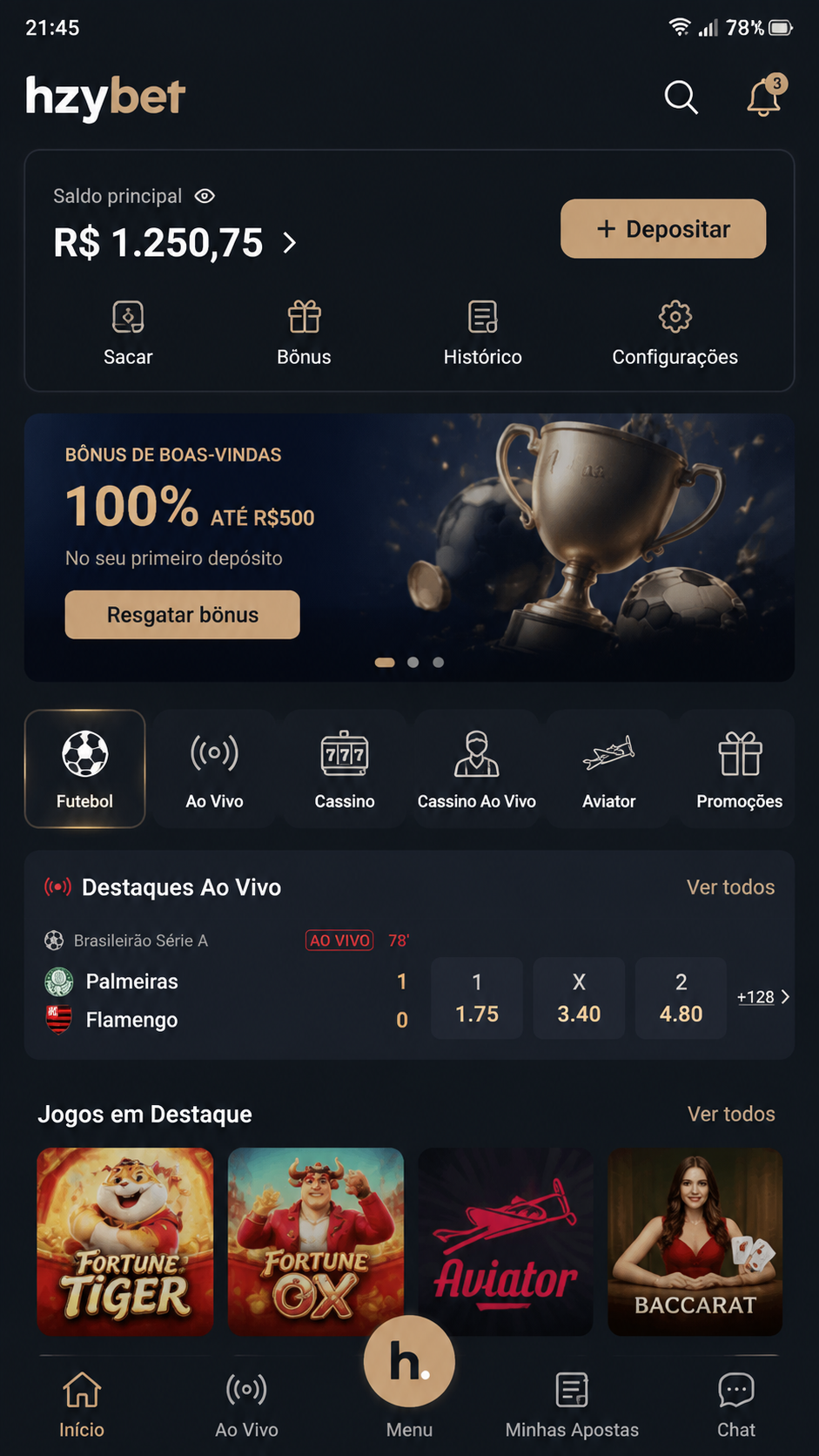 hzybet screenshot