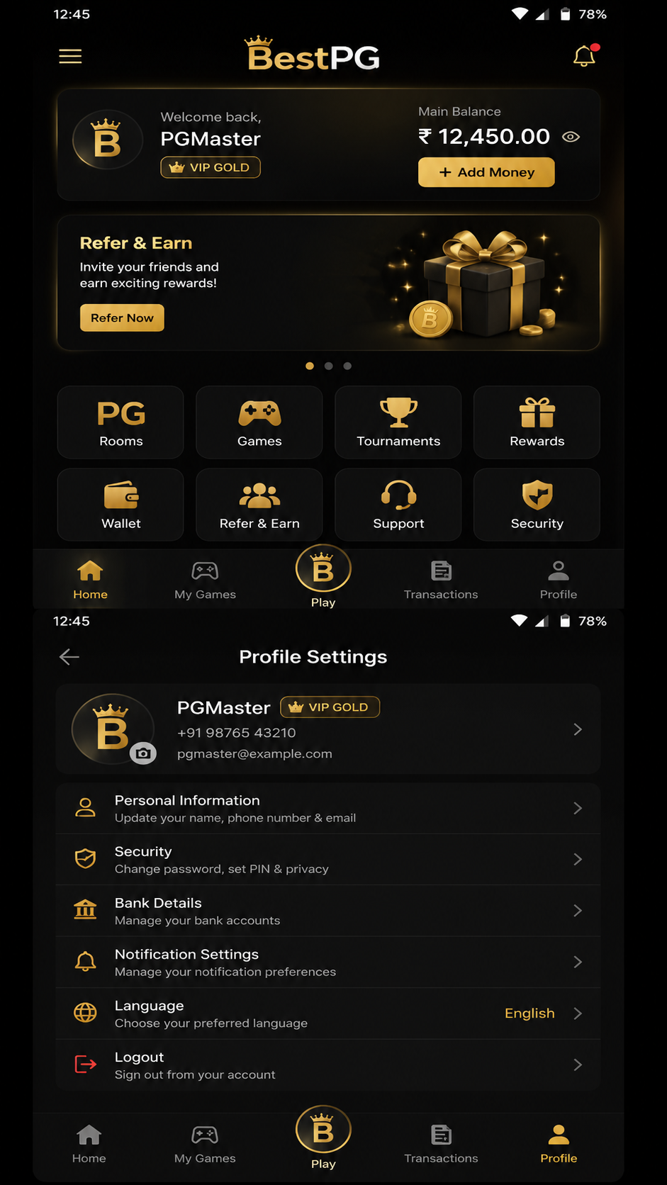 BestPG screenshot