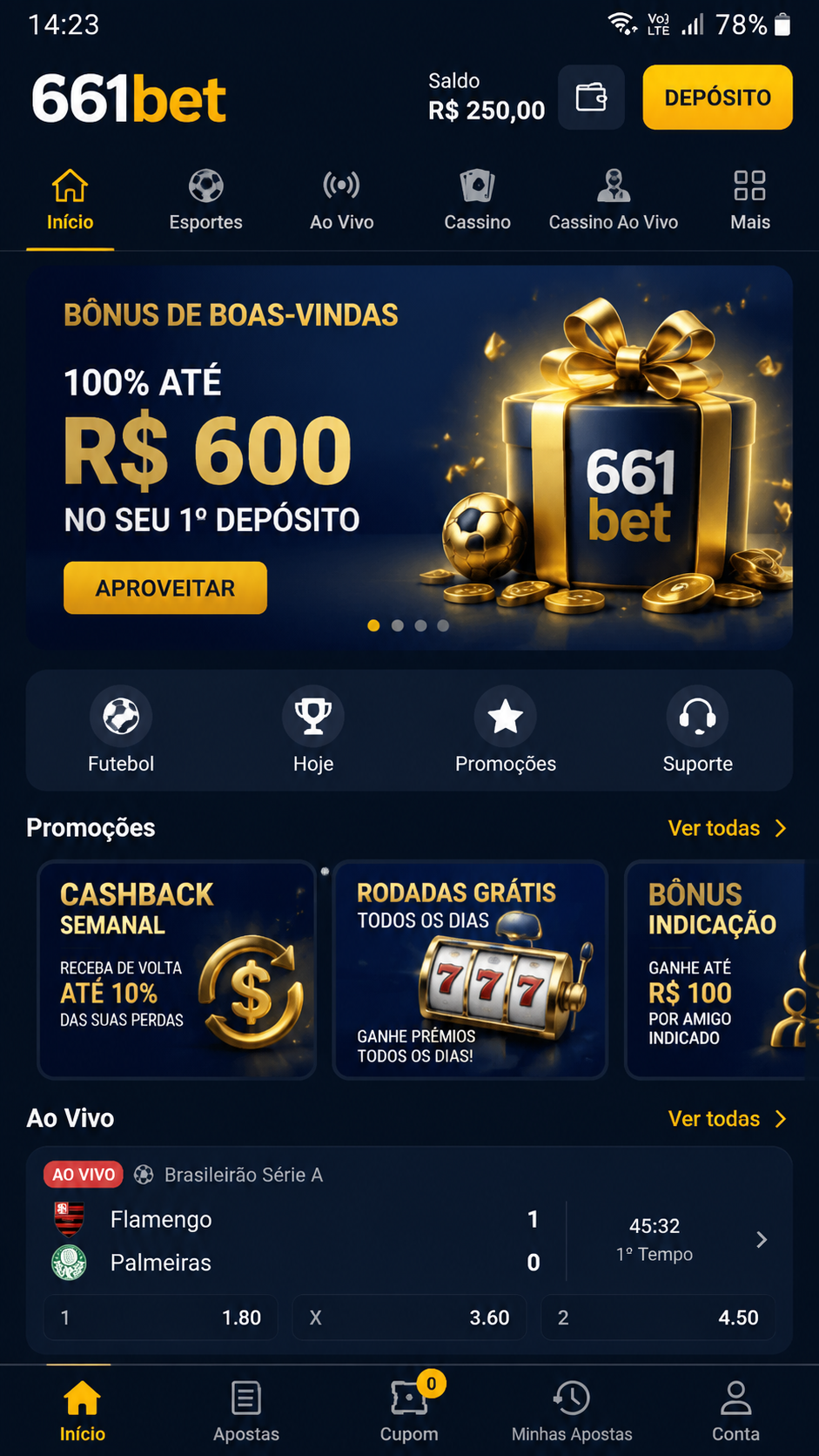 661bet screenshot