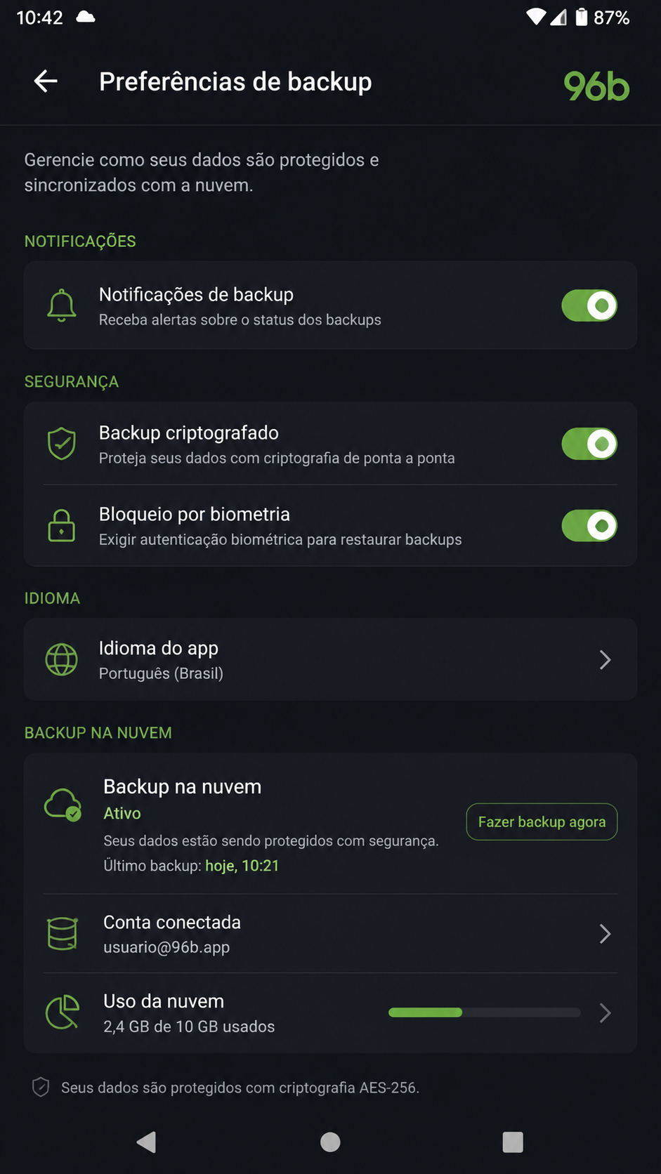 96b screenshot