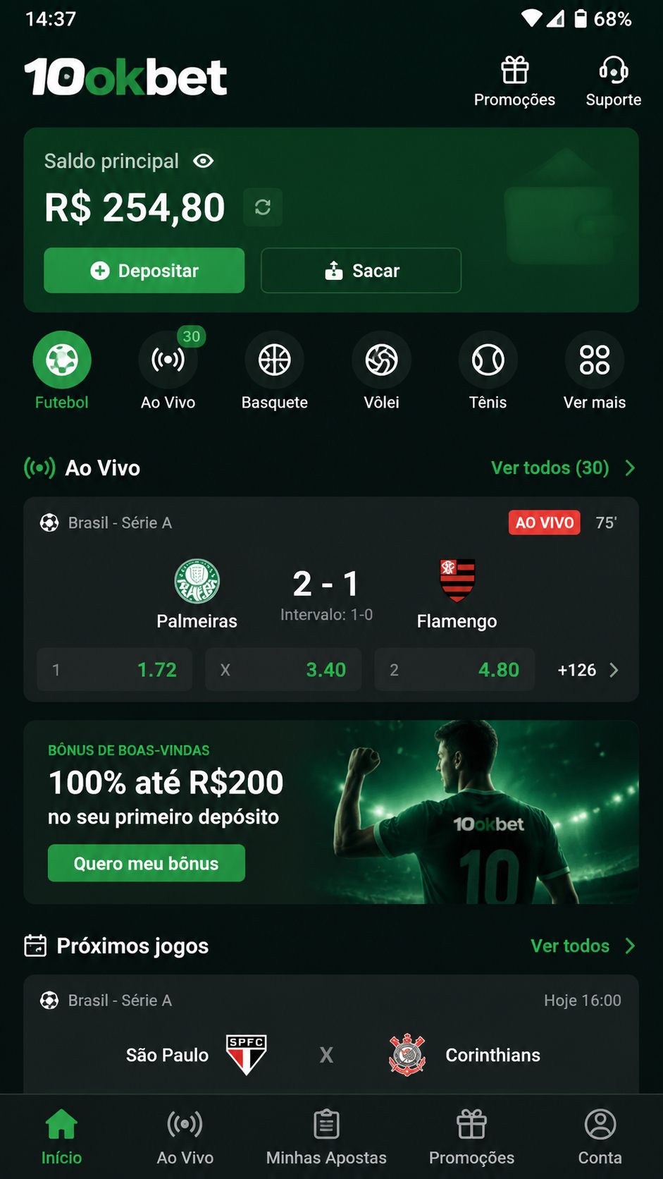 10okbet screenshot