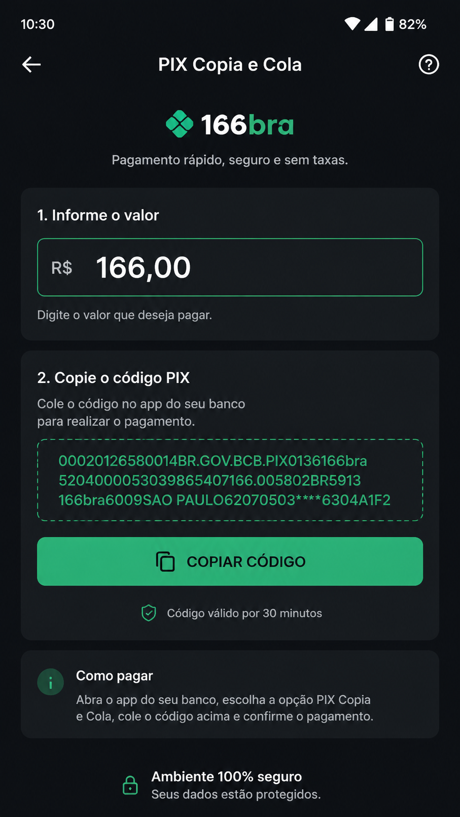 166bra screenshot