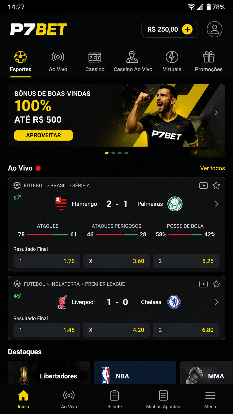 p7bet screenshot