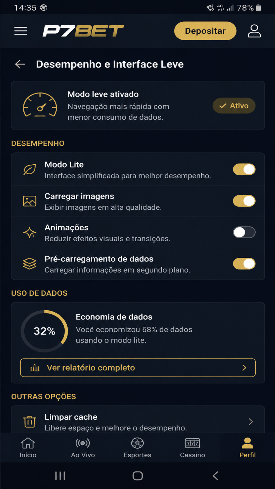 p7bet screenshot