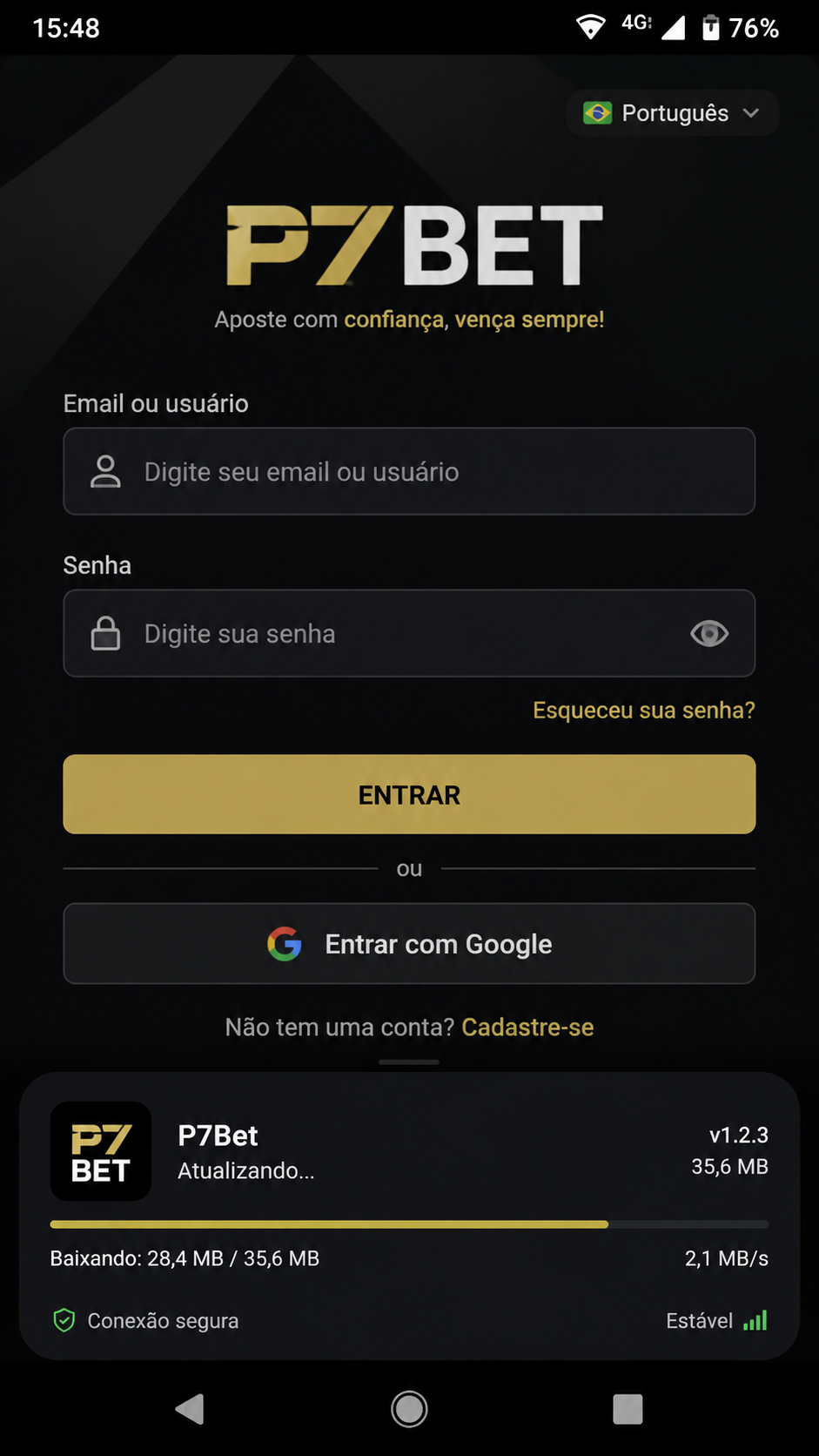 p7bet screenshot